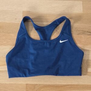 Nike Women's Peacock Blue Drifit Sports Bra